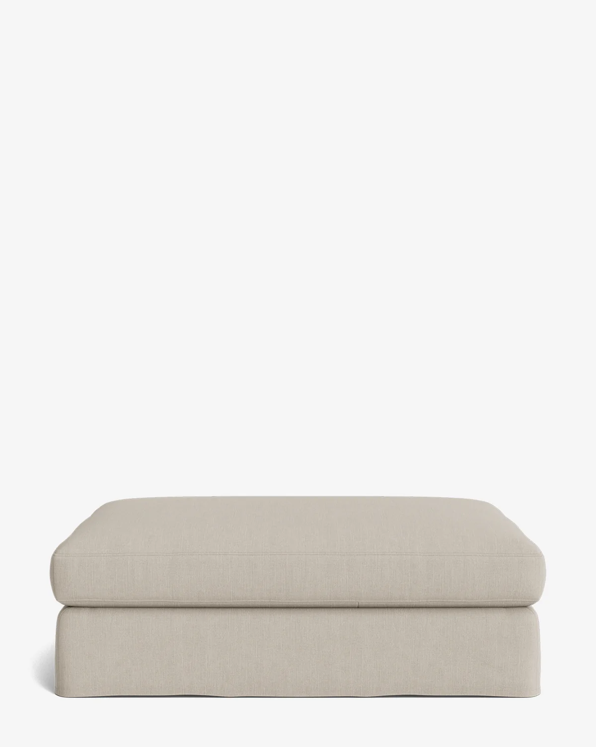 Macy Slipcover Ottoman - Image 37