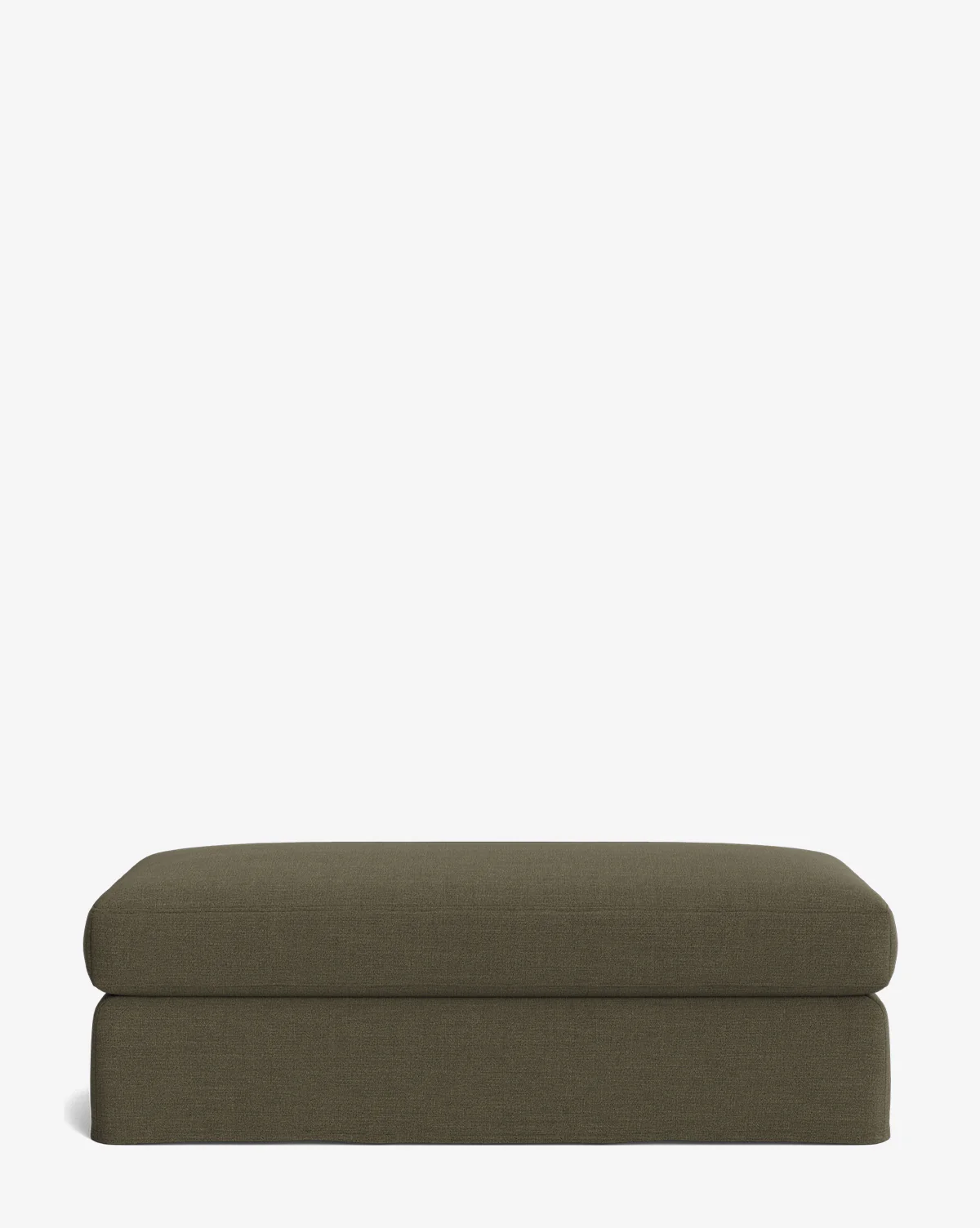 Macy Slipcover Ottoman - Image 8