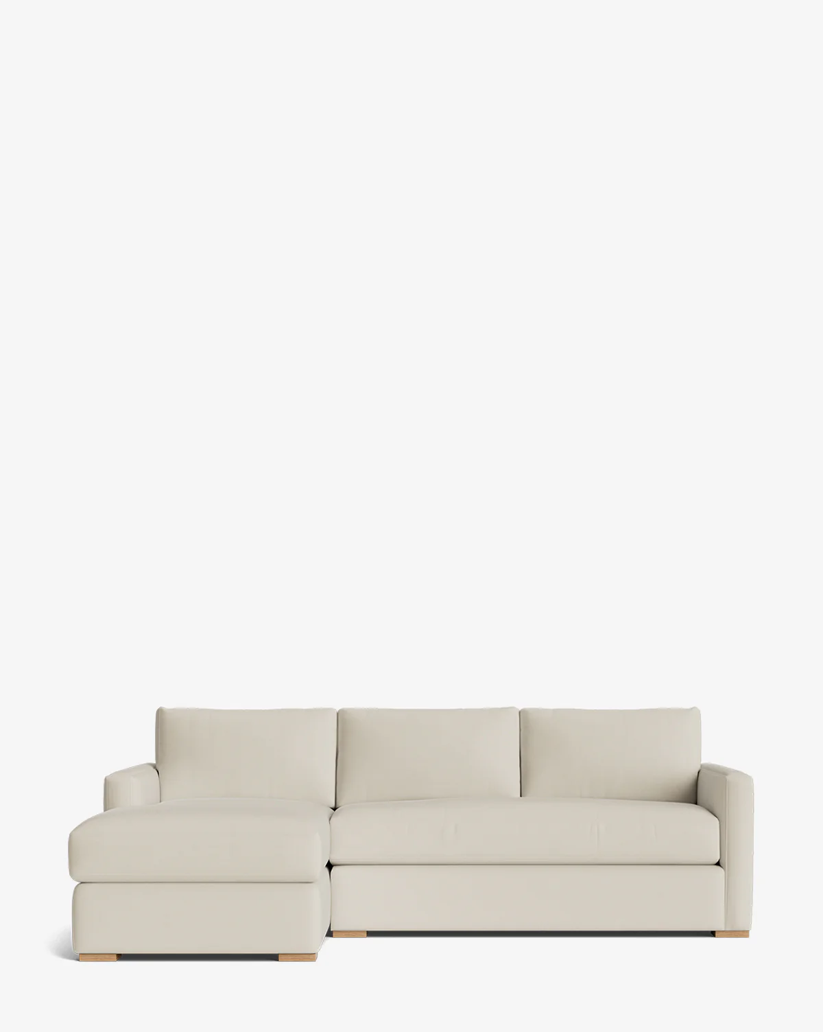 Macy Upholstered Chaise Sectional 101" - Image 26