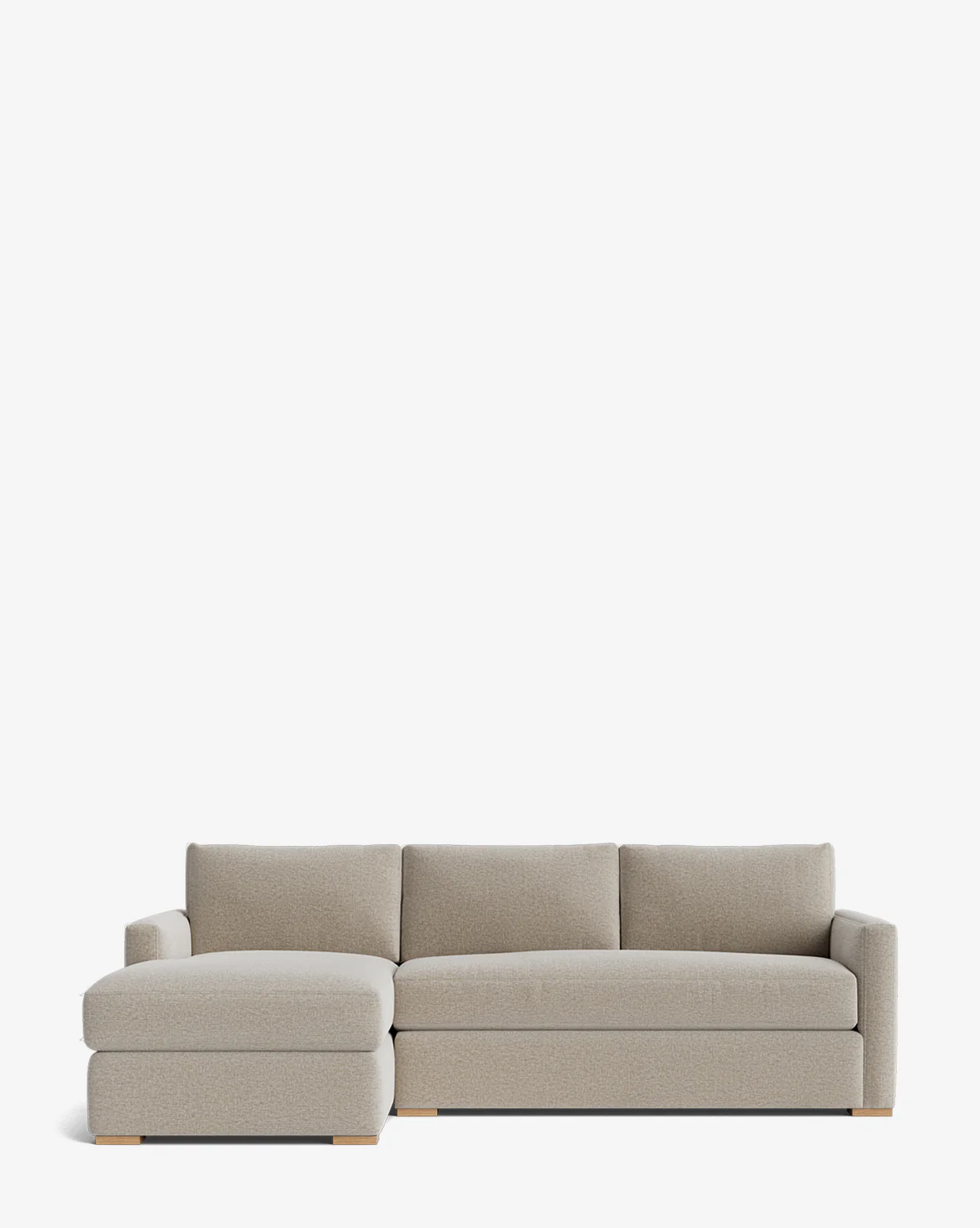 Macy Upholstered Chaise Sectional 101" - Image 6