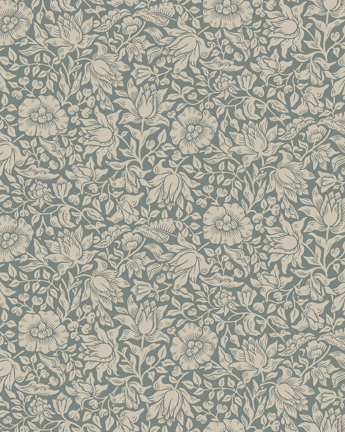 Morris & Co. x McGee & Co. Mallow Wallpaper - Image 2