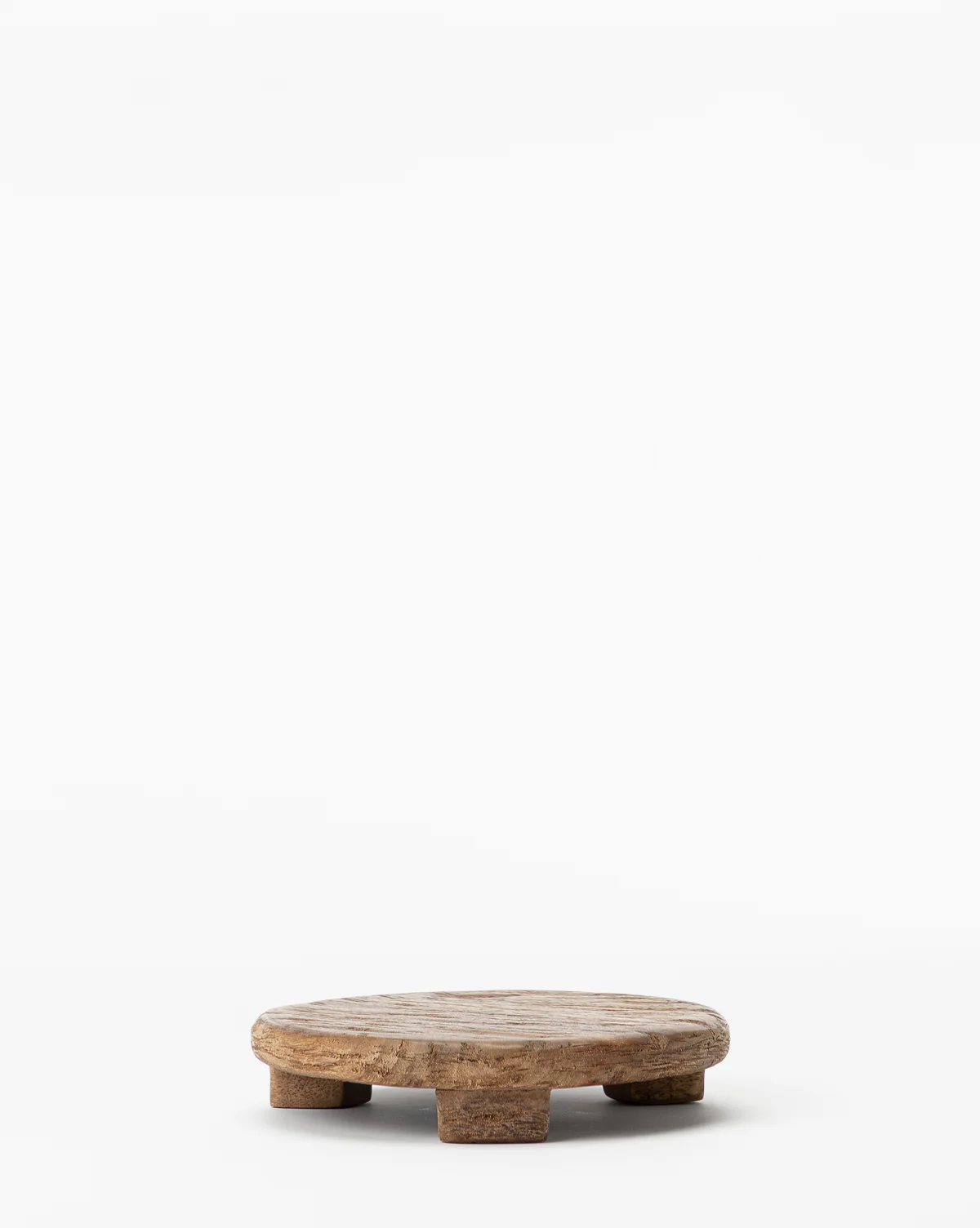 Mango Wood Carved Pedestal - Image 5