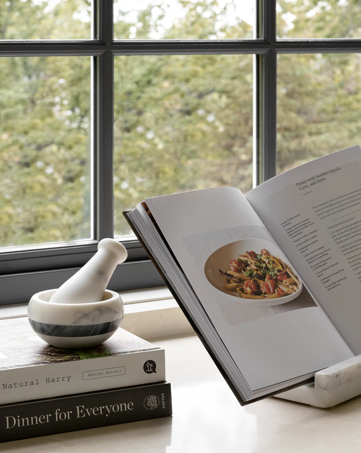 Marble Cookbook Stand - Image 2