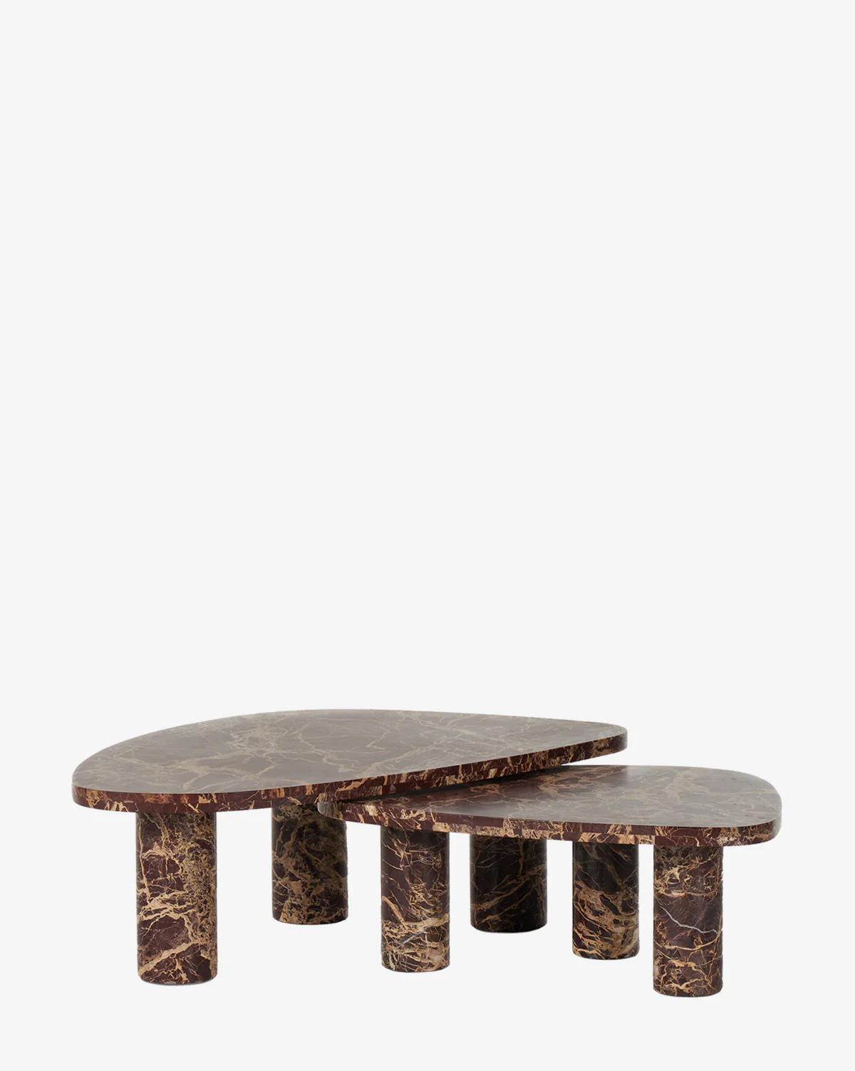 Merlot Marble Coffee Table (Set of 2) - Image 2