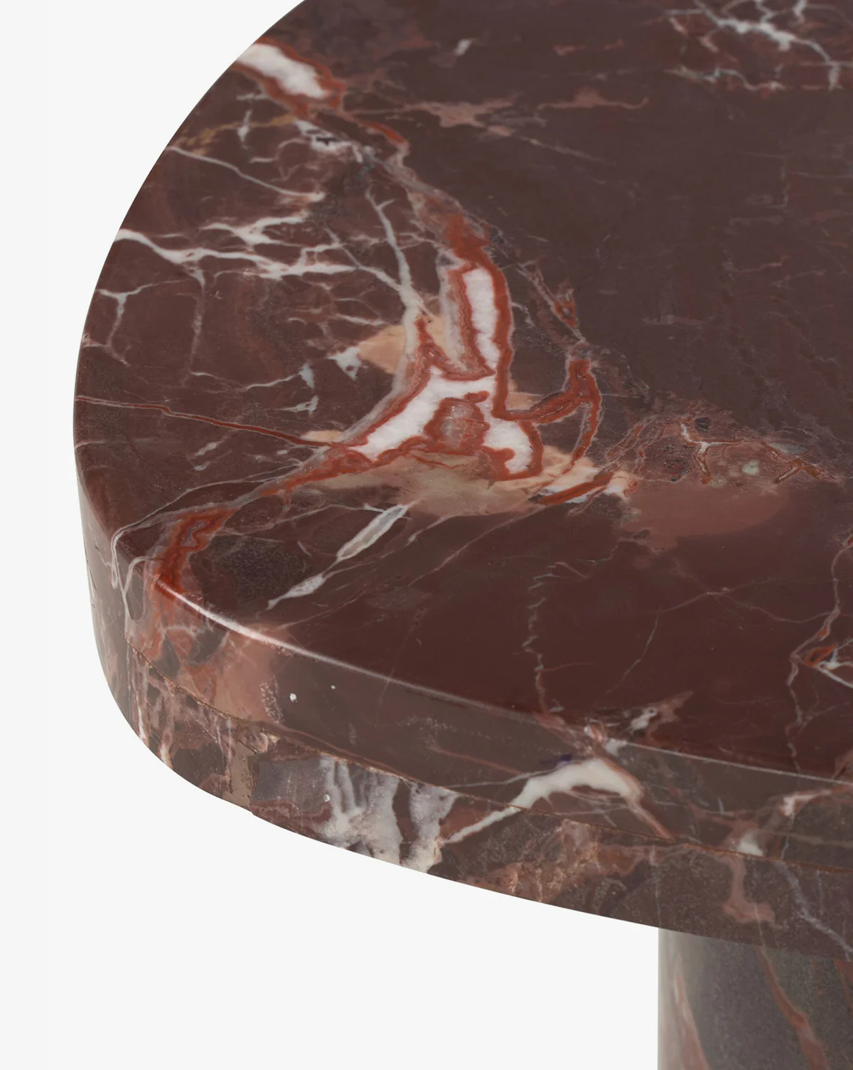 Merlot Marble End Table - Image 2