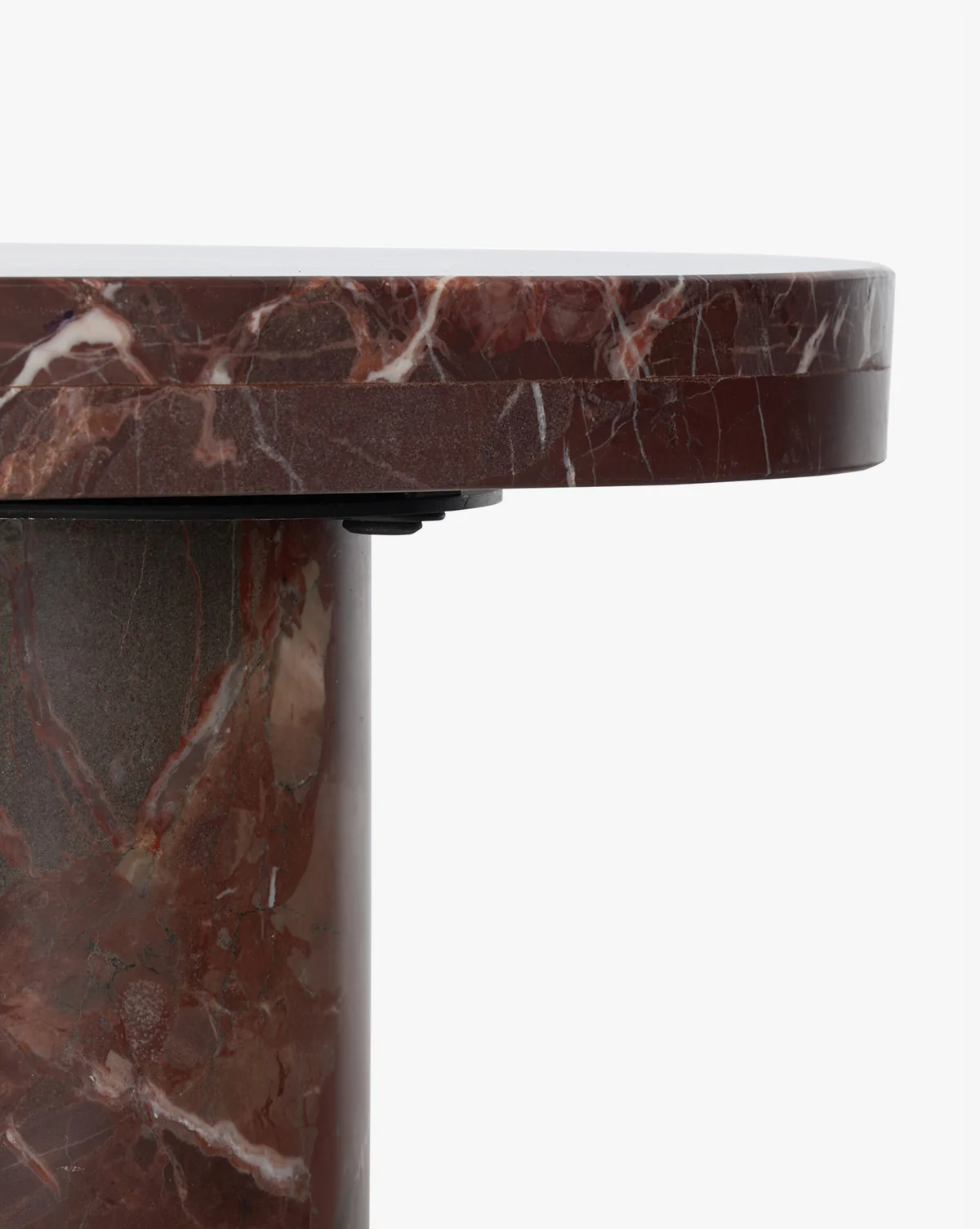 Merlot Marble End Table - Image 3
