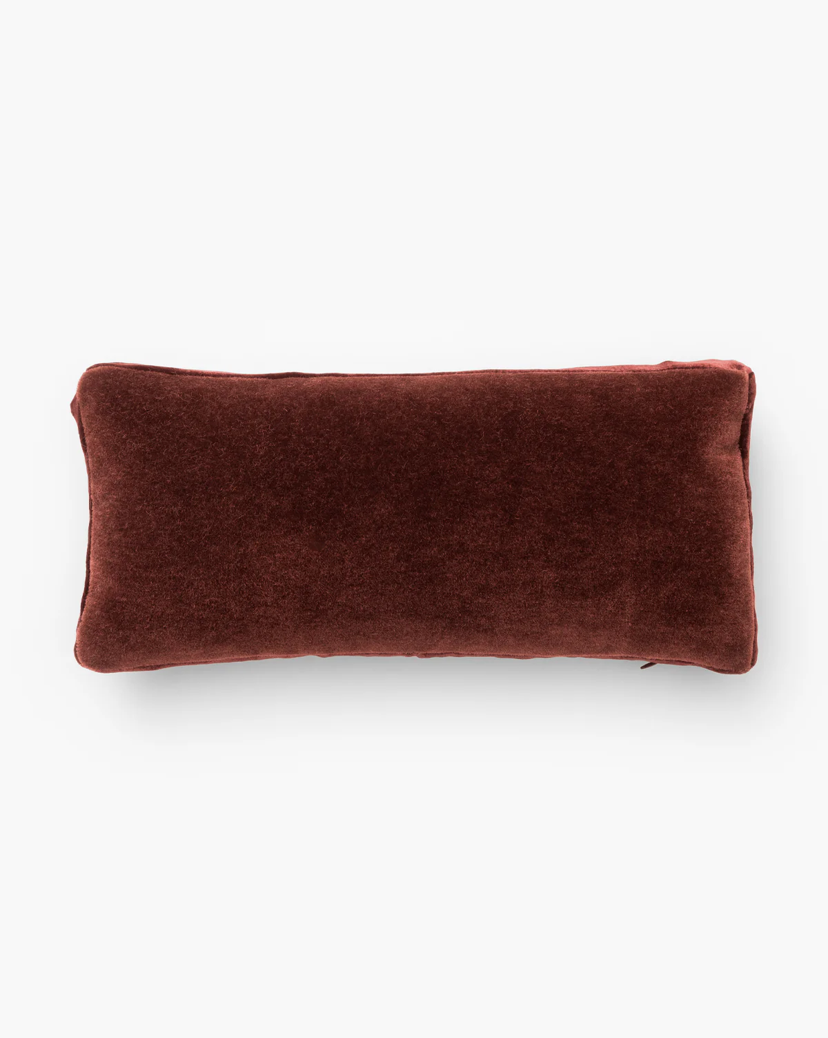 Mohair Pillow with Velvet Stripe - Image 4
