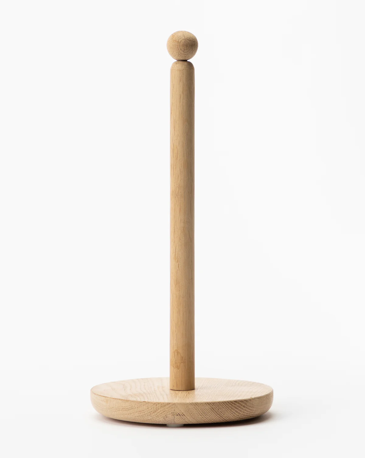 Oak Paper Towel Holder - Image 2