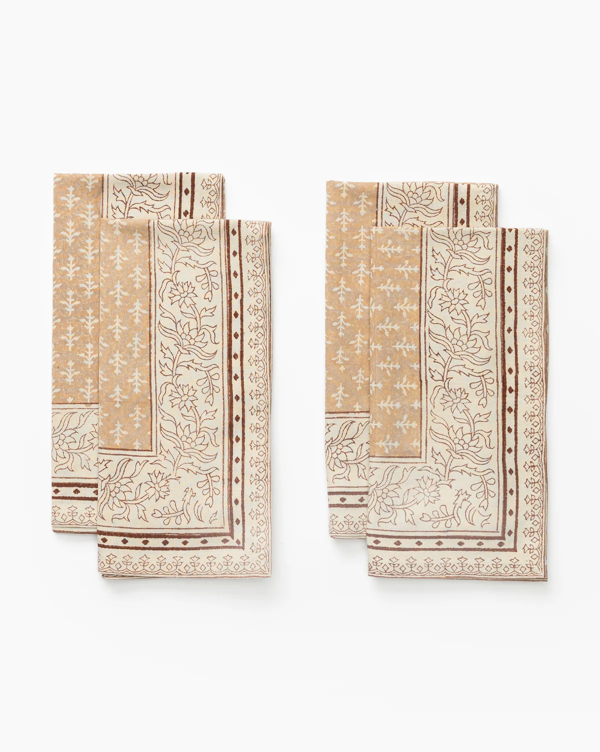 Olena Block Print Napkins (Set of 4) - Image 2