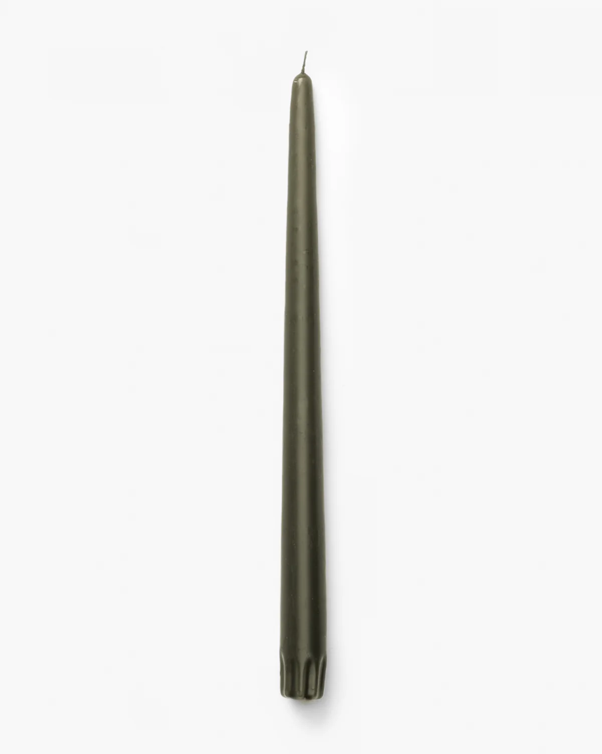 Olive Taper Candles (Set of 12) - Image 2