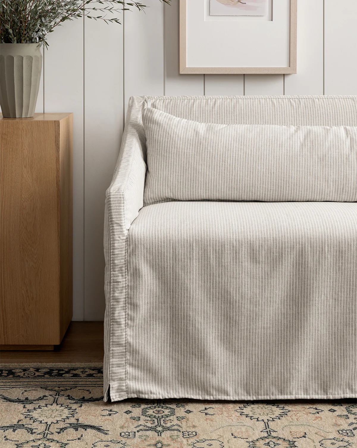 Olivier Slipcover Dining Bench - Image 2