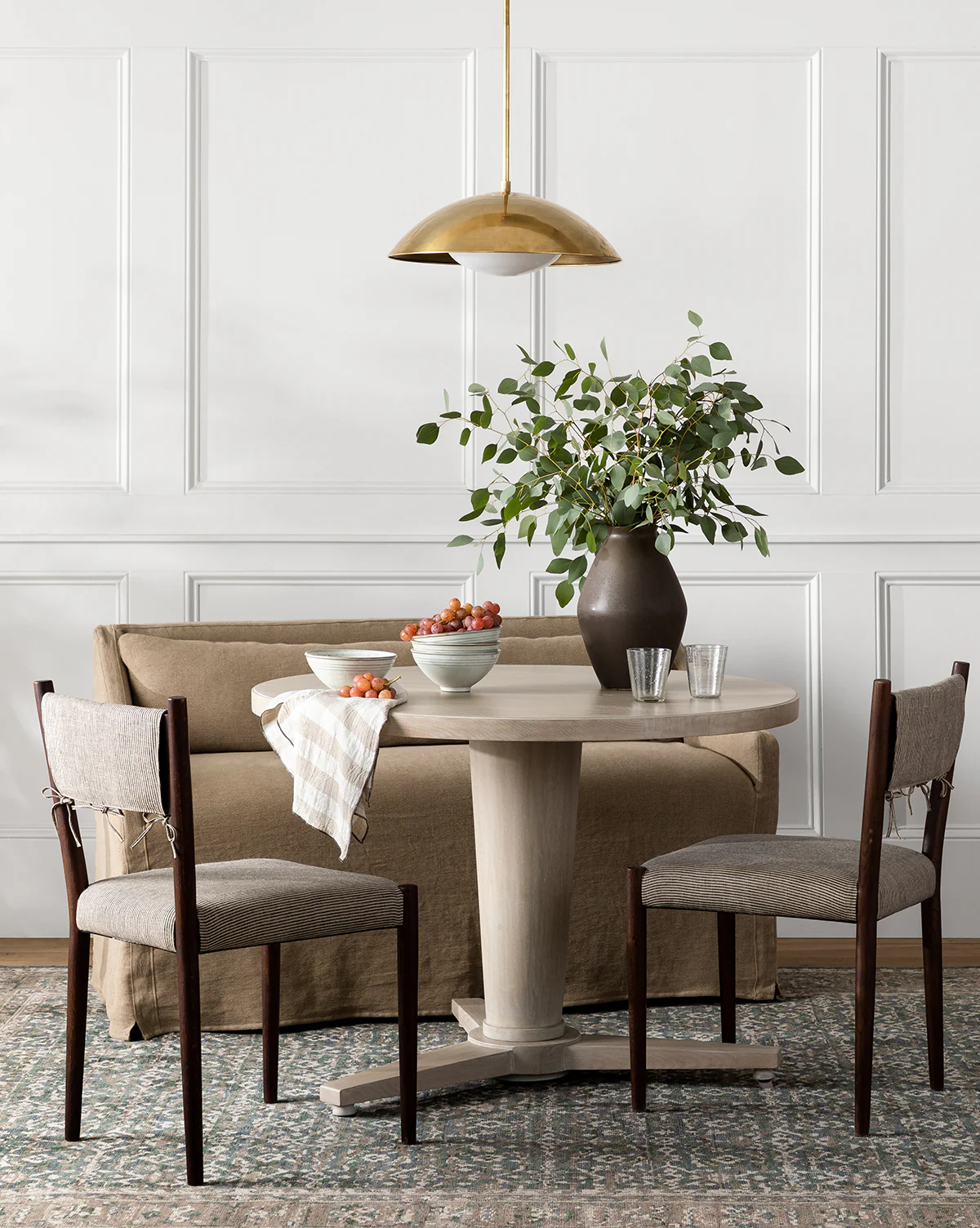Olivier Slipcover Dining Bench - Image 4