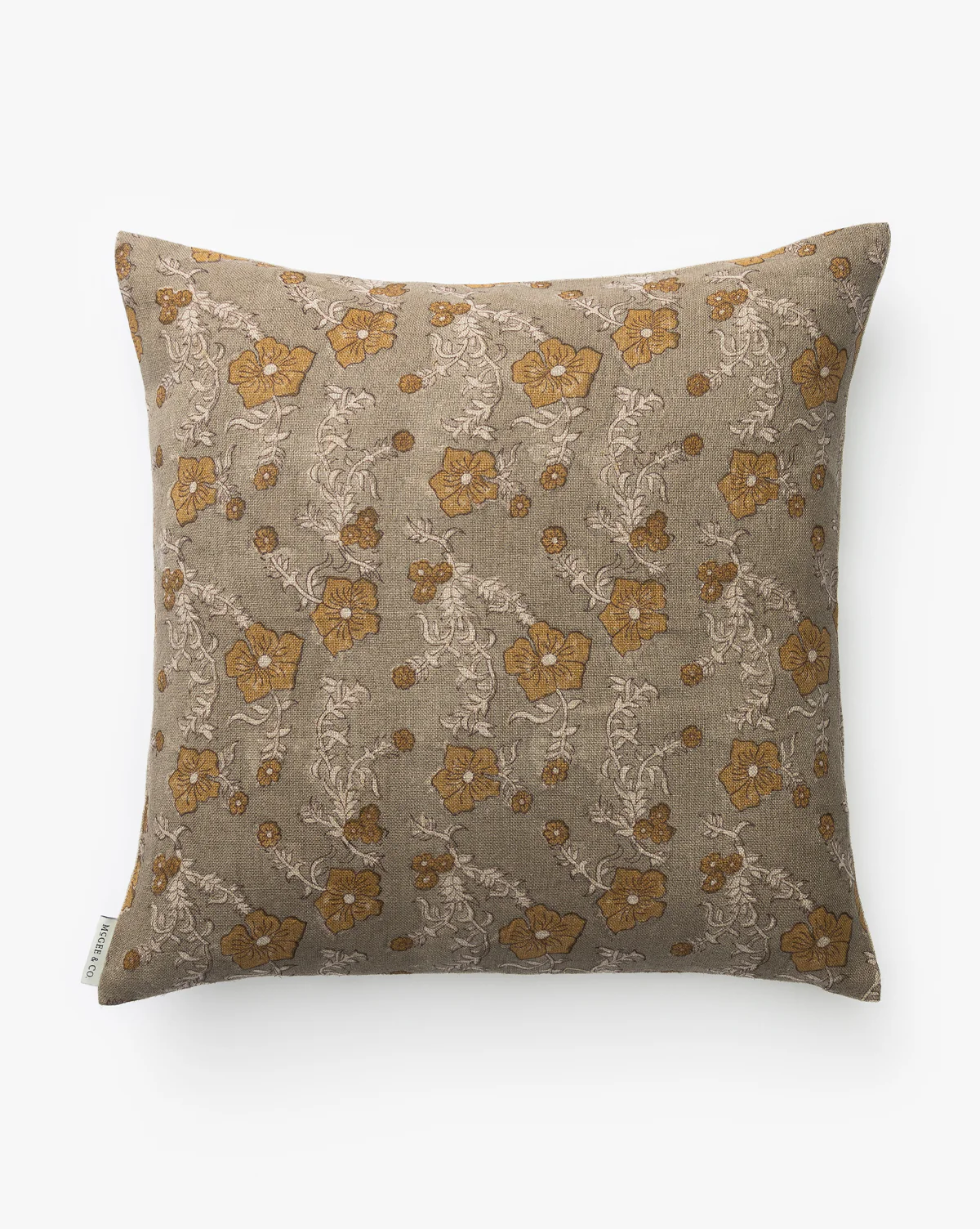 Orchid Floral Pillow Cover - Image 2