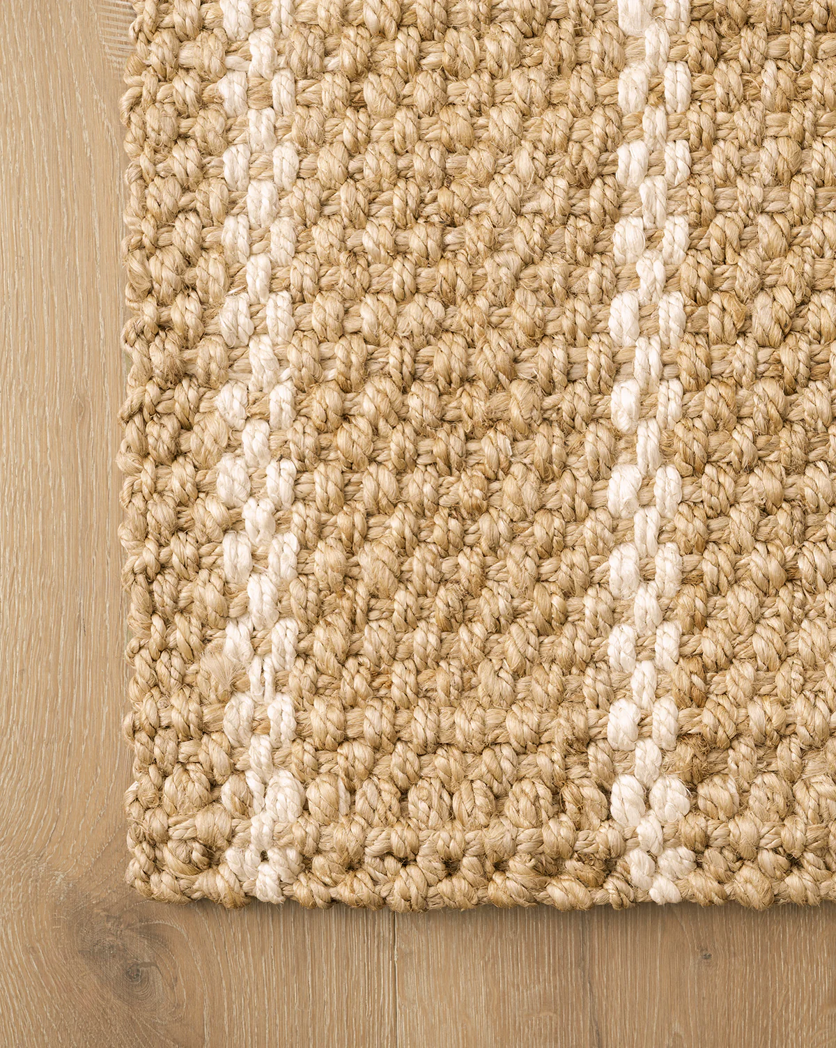 Panama Stripe Handwoven Jute Rug - Image 2