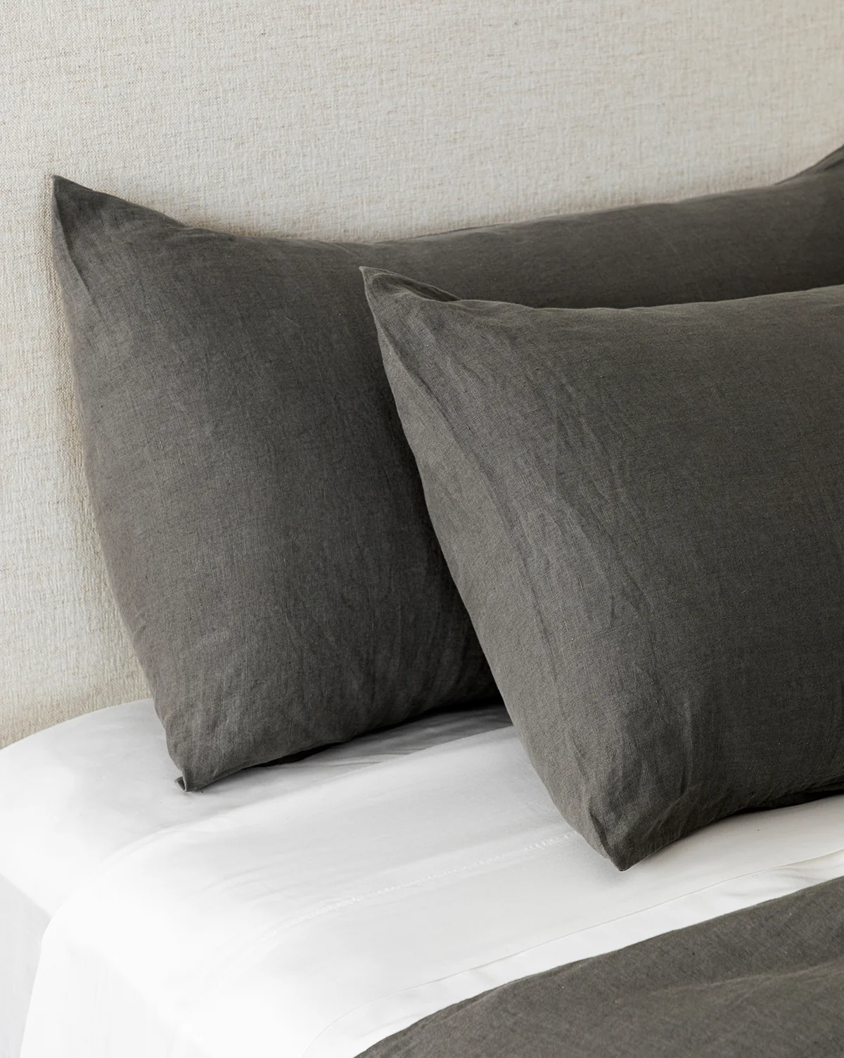 Penelope Gray Linen Shams (Set of 2) - Image 3