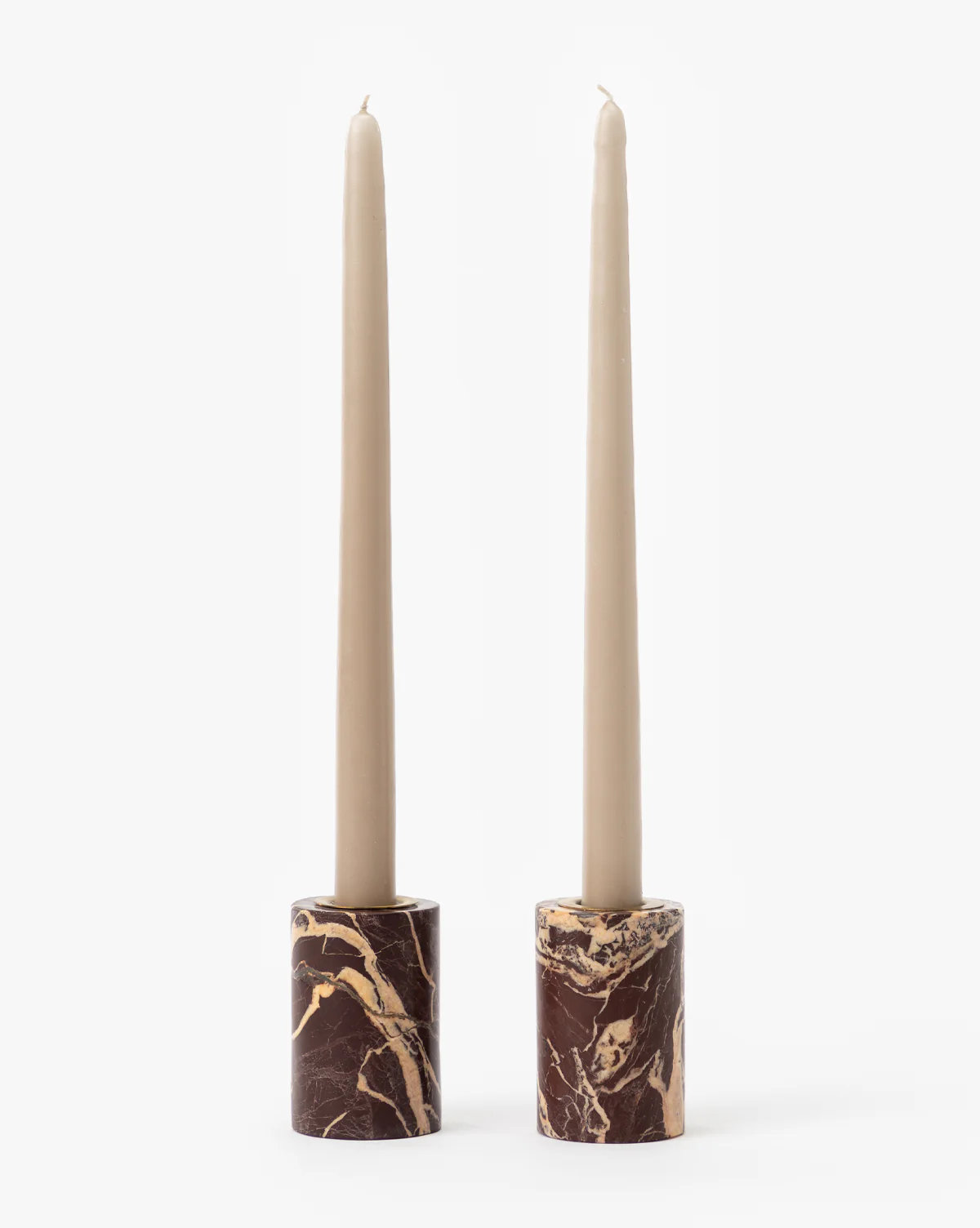 Perrin Marble Taper Holders (Set of 2) - Image 4