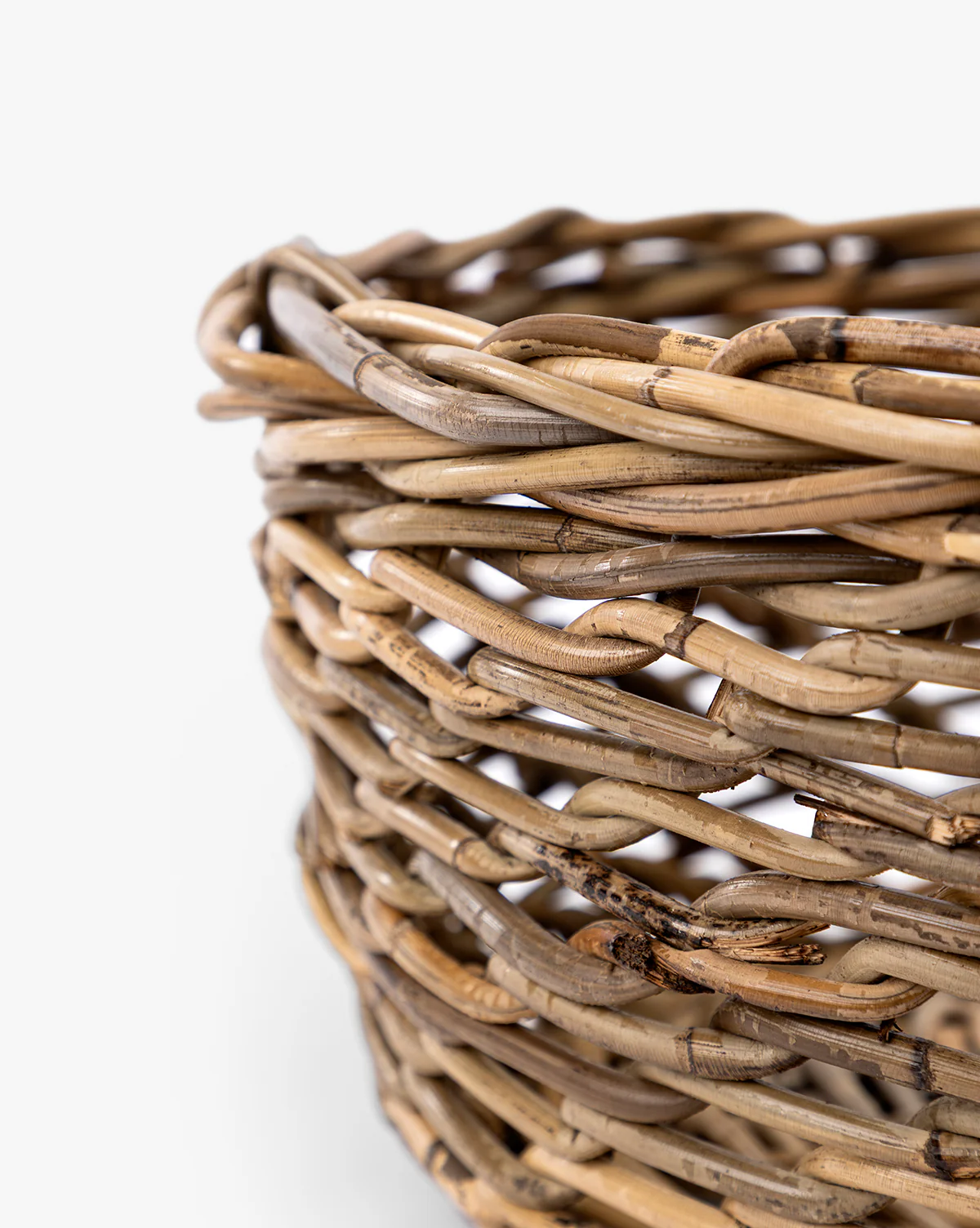 Rattan Open Weave Basket - Image 3