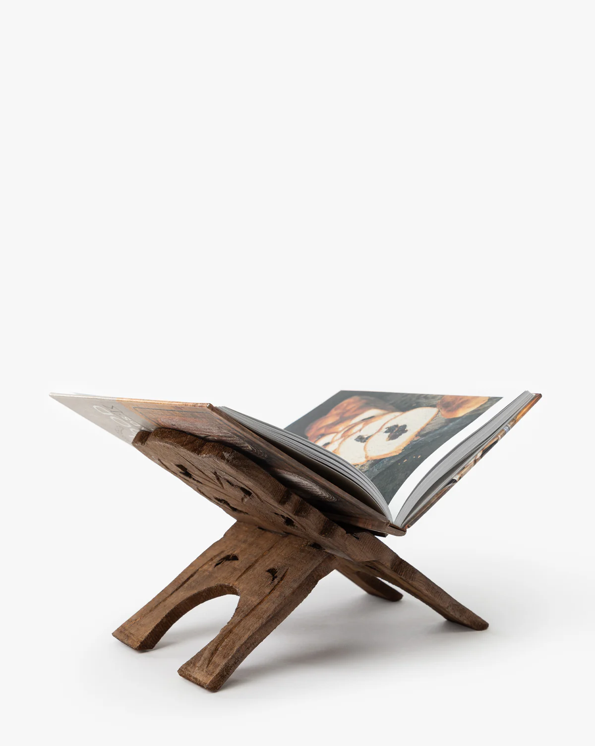 Reclaimed Wood Book Stand - Image 4
