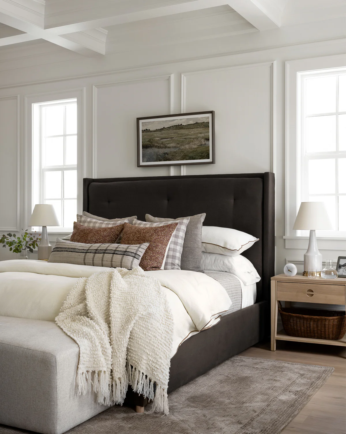 Ria Bed Tall Headboard - Image 3