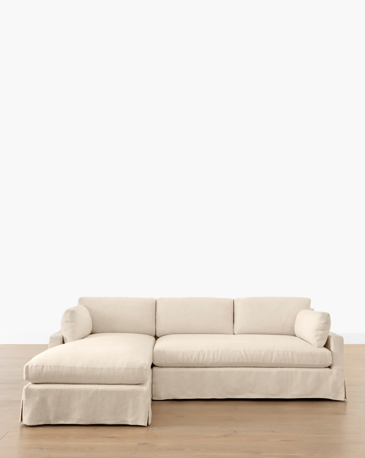 Rowan Slipcovered Sofa Chaise Sectional - Image 2