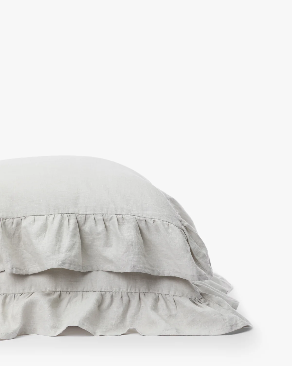 Ruffle Linen Shams (Set of 2) - Image 6