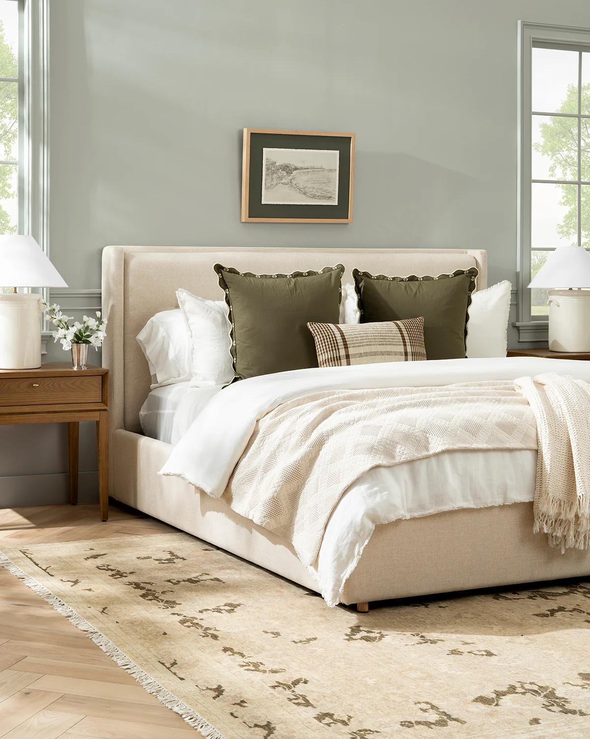 Saville Linen Duvet Cover - Image 10