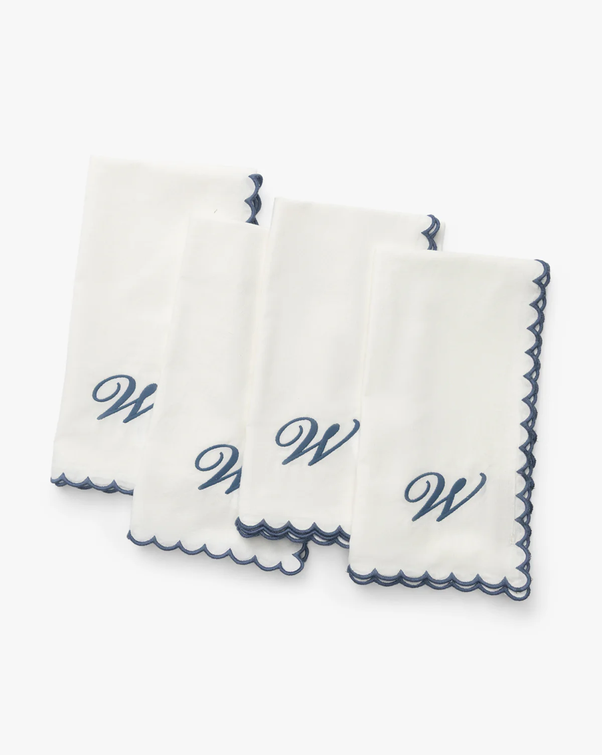 Scallop Border Napkins (Set of 4) - Image 5