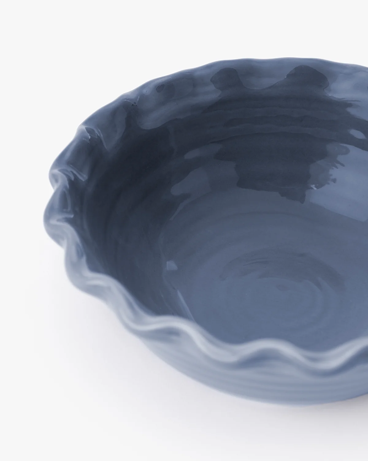 Scalloped Stoneware Bowls (Set of 3) - Image 5
