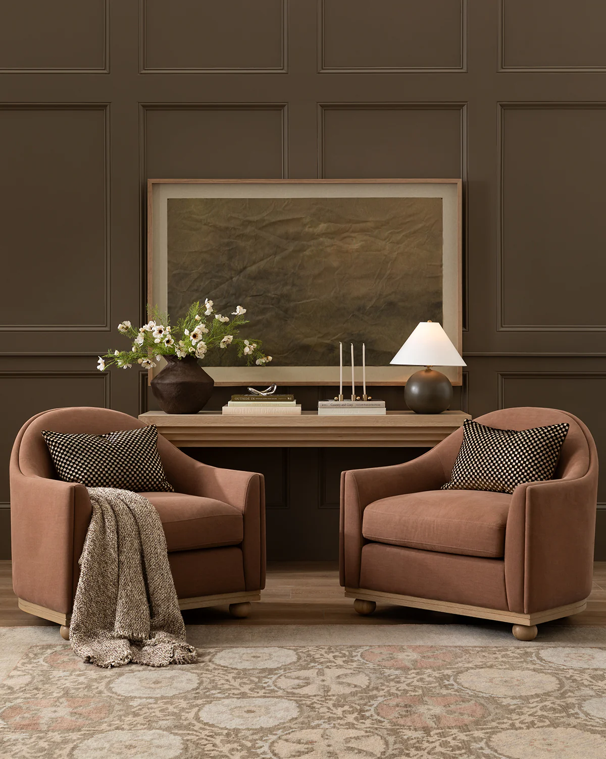 Suzani Hand-Knotted Wool Rug - Image 3