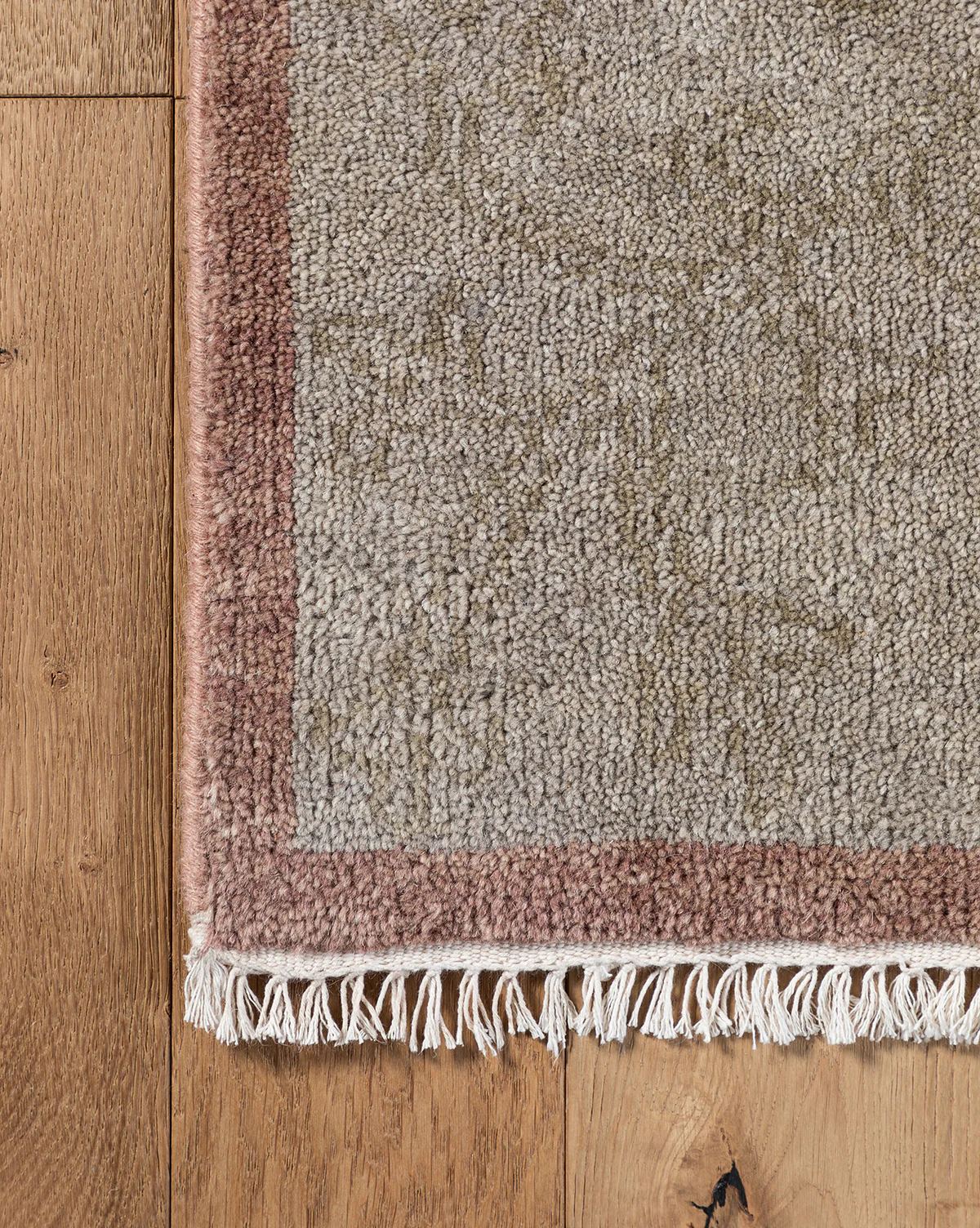 Suzani Hand-Knotted Wool Rug - Image 7