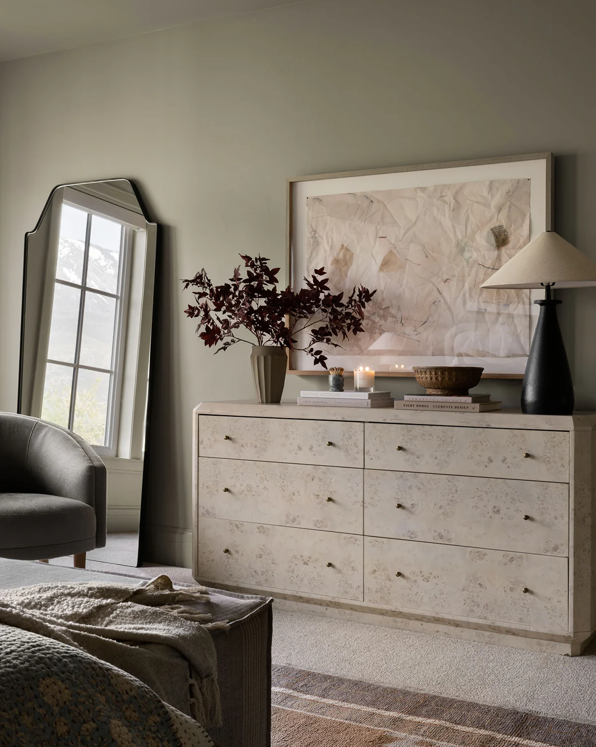 Tali Burl Wood Dresser - Image 7