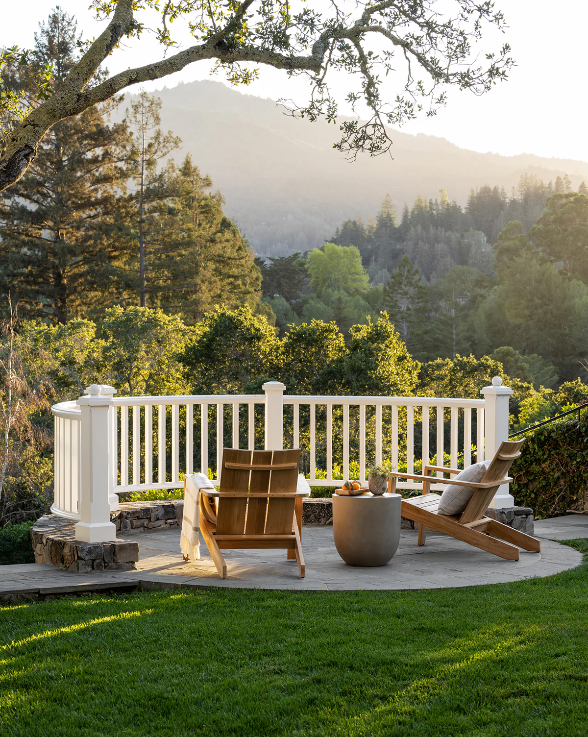 Triby Teak Outdoor Lounge Chair - Image 5
