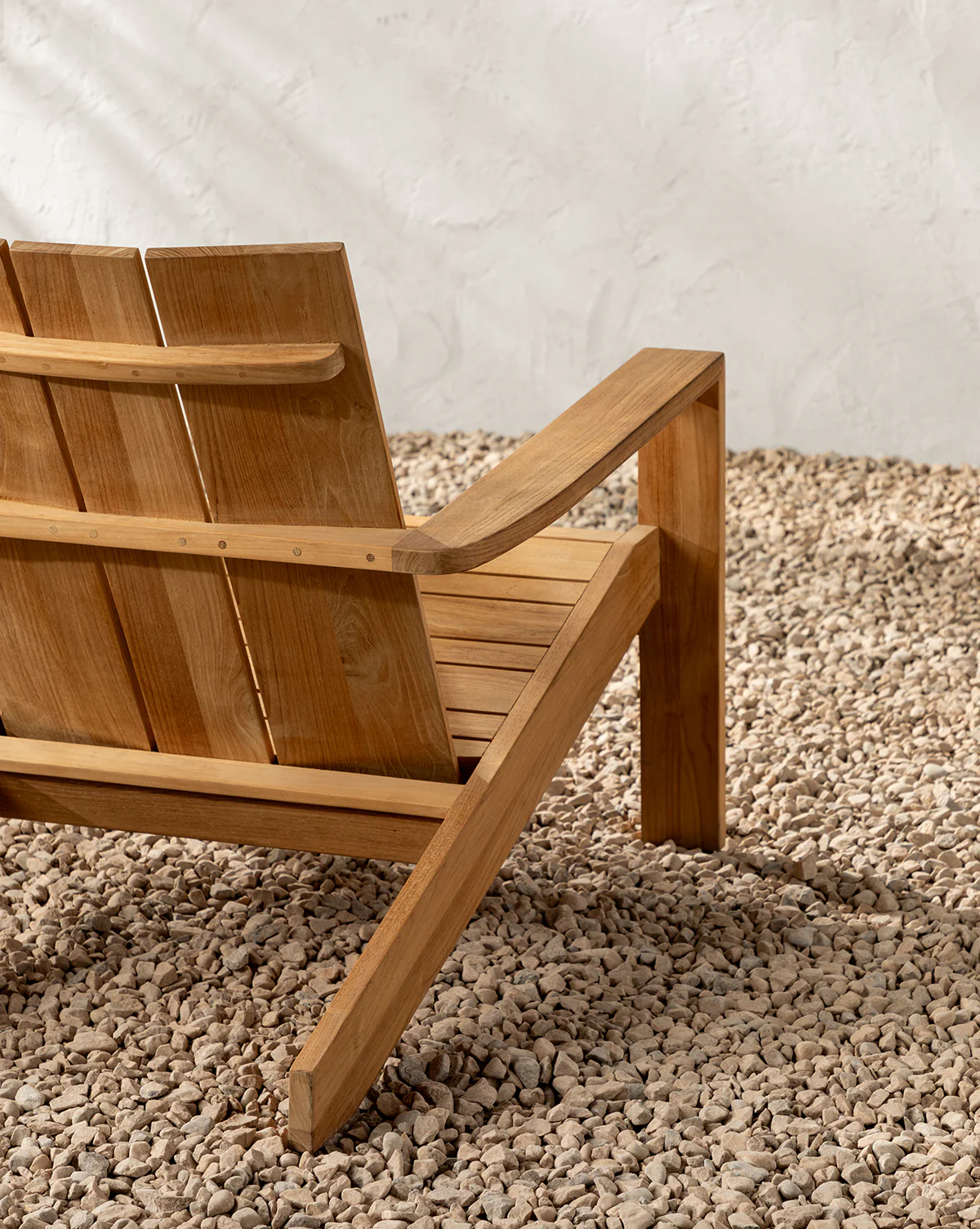 Triby Teak Outdoor Lounge Chair - Image 7