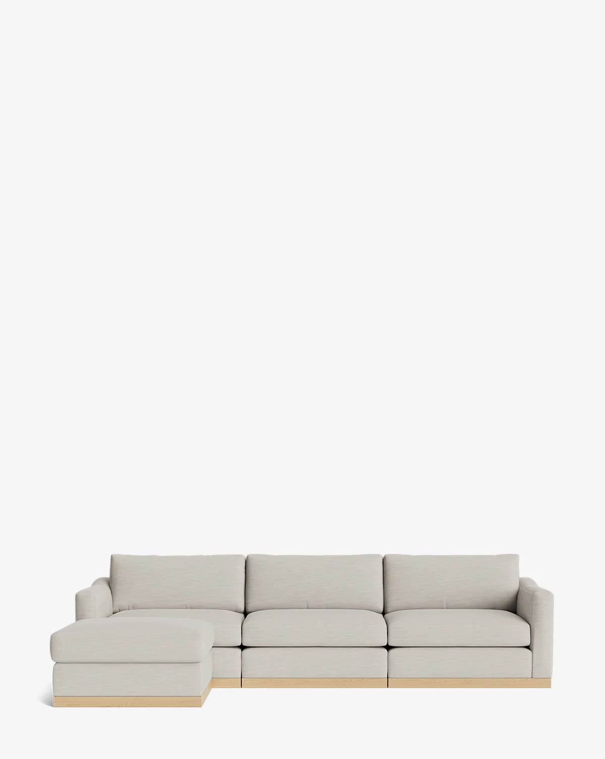 Vernon Modular Sofa with Ottoman 121" - Image 31