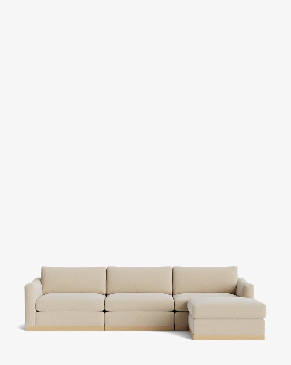 Vernon Modular Sofa with Ottoman 121" - Image 43