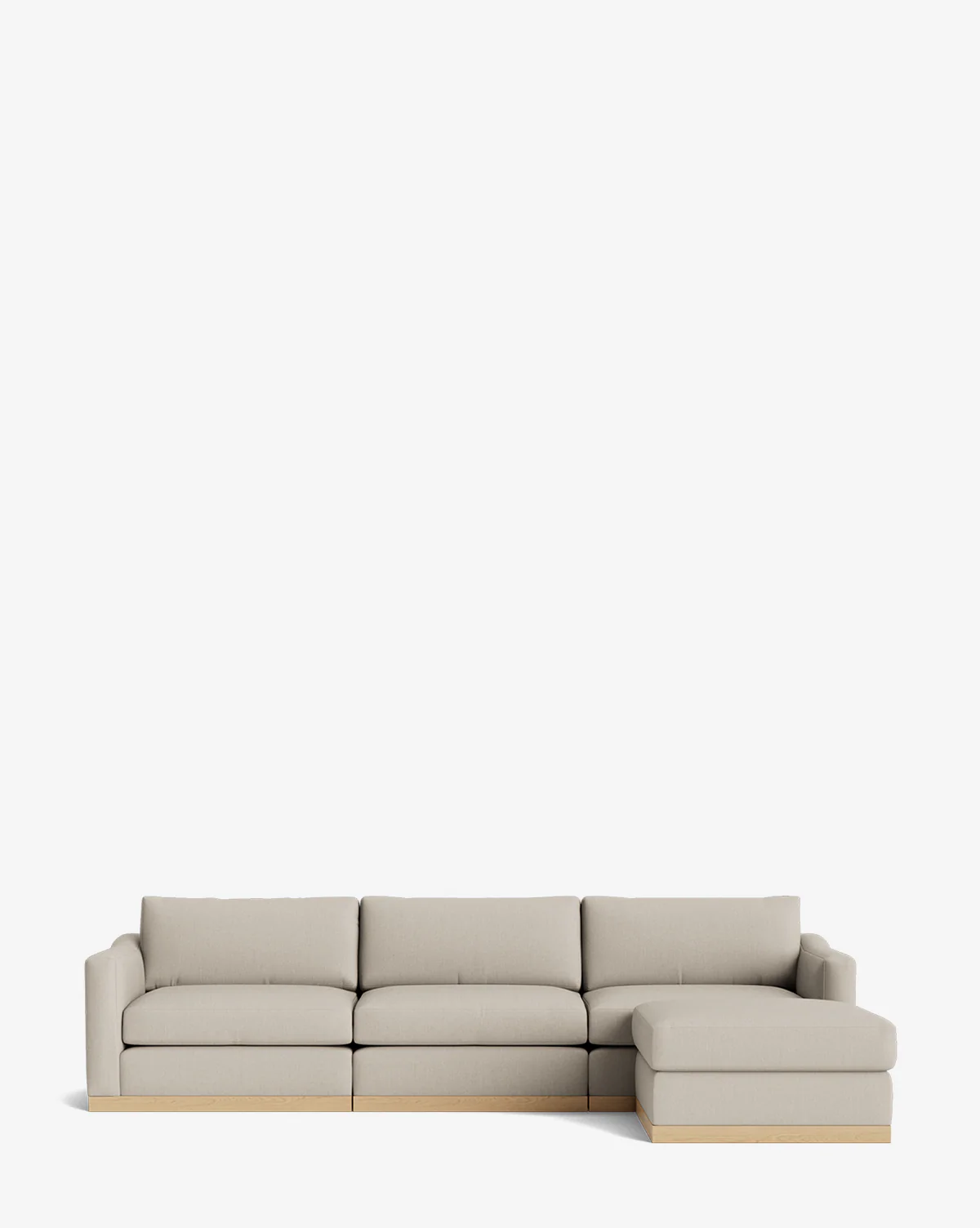 Vernon Modular Sofa with Ottoman 121" - Image 62
