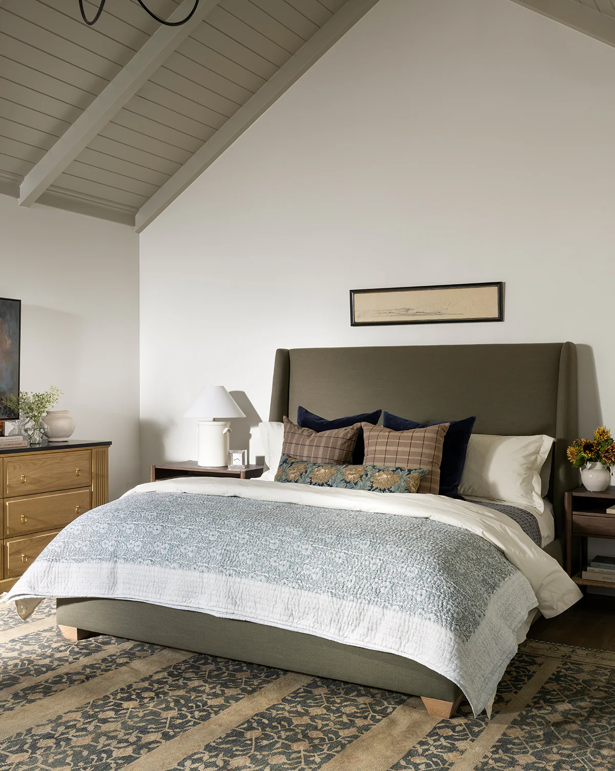 Walt Bed Tall Headboard - Image 3