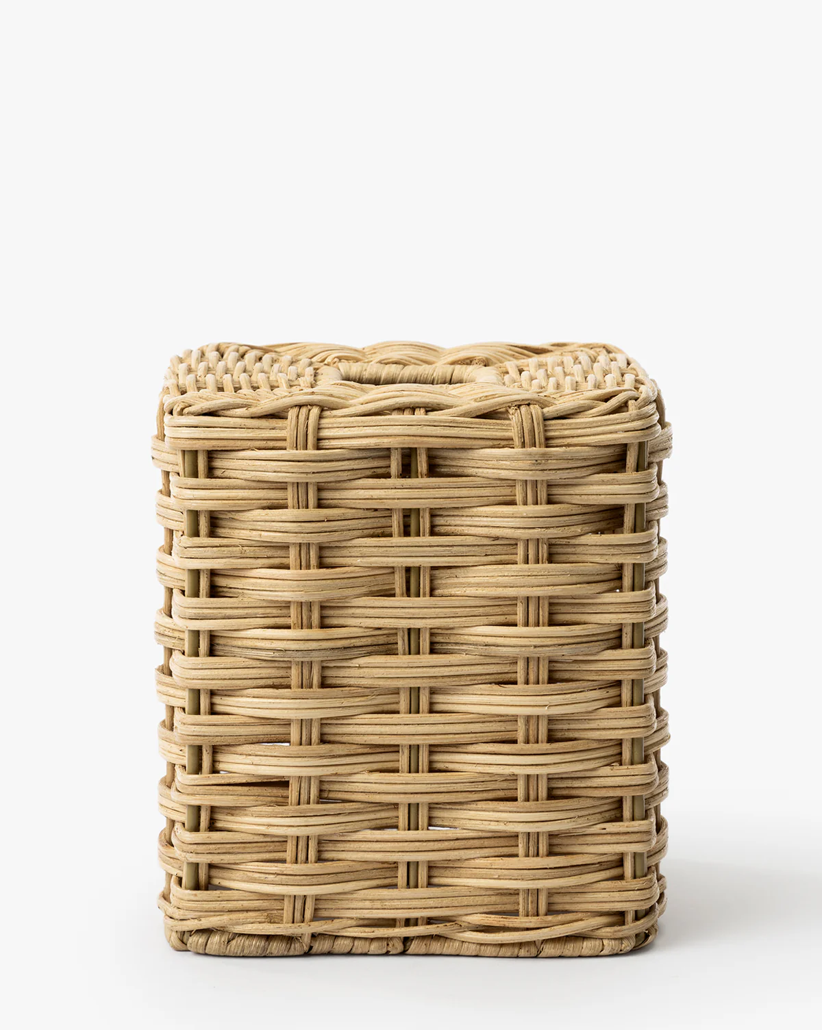 Wicker Tissue Box Cover - Image 4