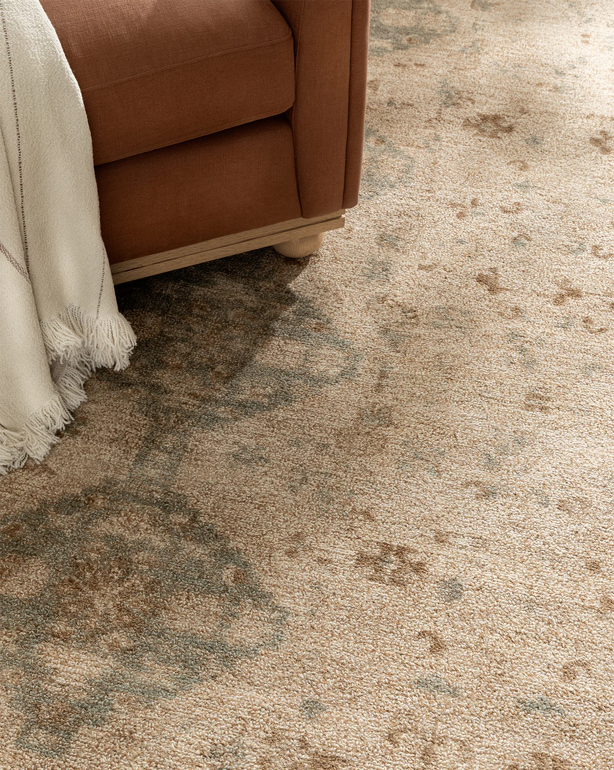 Wilshire Natural Hand-Tufted Wool Rug - Image 2