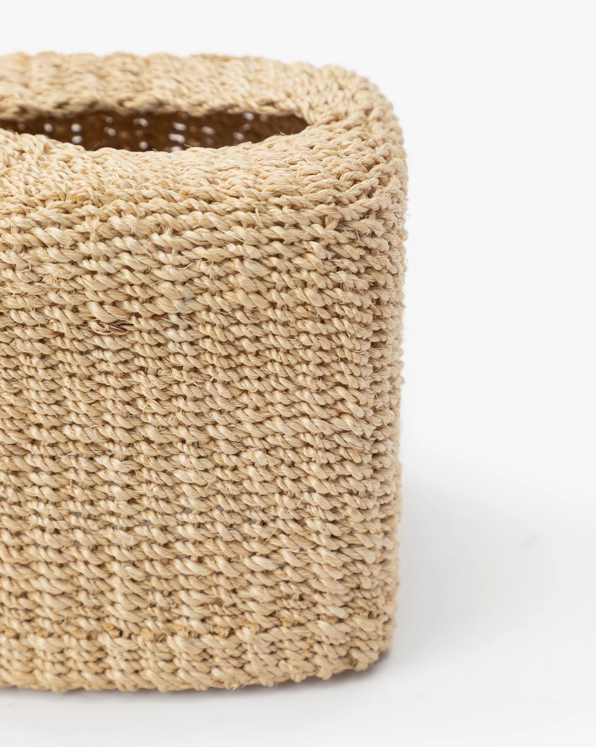 Woven Tissue Box Cover - Image 3